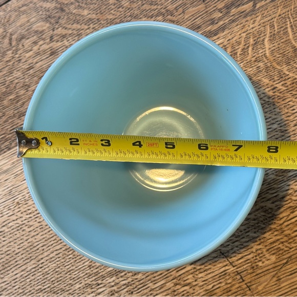 Fire King SET Delphite Blue Splash Proof Nesting Mixing Bowls - Picture 7 of 10